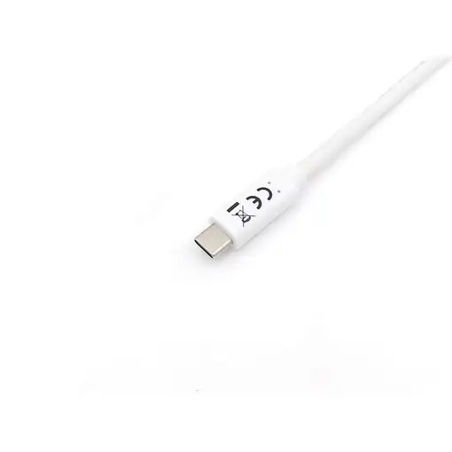 Equip 128361 Cable USB 3.2 Gen 1 C a C, M/M , 1,0m, PD 60W, 5Gbps, Blanco