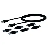 Schwaiger CAUSET531 cable USB USB 2.0 USB A Negro