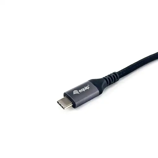 Equip 128381 Cable USB 4 Gen 3 C a C, M/M, 1,2m, PD3.1 240W, 8K/60Hz, 40Gbps, Negr