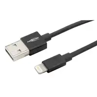 Ansmann 1700-0078 cable de conector Lightning 1,2 m Negro