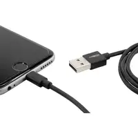 Ansmann 1700-0078 cable de conector Lightning 1,2 m Negro