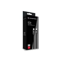Conceptronic ETTA03B20 cable USB USB 2.0 2 m USB C Negro