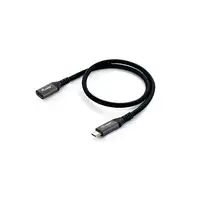 Equip 128370 Cable de extensión USB 3.2 Gen 2 C a C, M/F, 0,5m, 4K/60Hz, 10Gbps, N