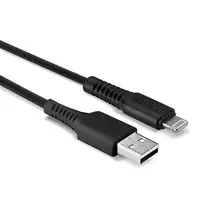 Lindy 31319 cable de conector Lightning 0,5 m Negro