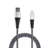 2GO 795952 cable de conector Lightning 1 m Plata