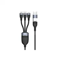 Conceptronic ETTA06B15 cable USB USB 2.0 1,5 m USB C USB C/Micro-USB B/Lightning N
