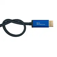 Alcasa 4812-CSF015B adaptador de cable de vídeo 1,5 m USB Tipo C DisplayPort Azul
