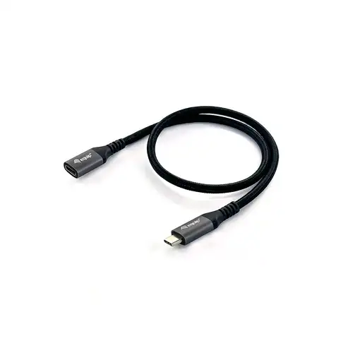 Equip 128371 Cable de extensión USB 3.2 Gen 2 C a C, M/F, 1,0m, 4K/60Hz, 10Gbps, N
