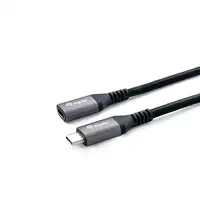 Equip 128371 Cable de extensión USB 3.2 Gen 2 C a C, M/F, 1,0m, 4K/60Hz, 10Gbps, N