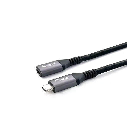 Equip 128371 Cable de extensión USB 3.2 Gen 2 C a C, M/F, 1,0m, 4K/60Hz, 10Gbps, N