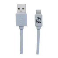 2GO 795781 cable de conector Lightning 1 m Blanco