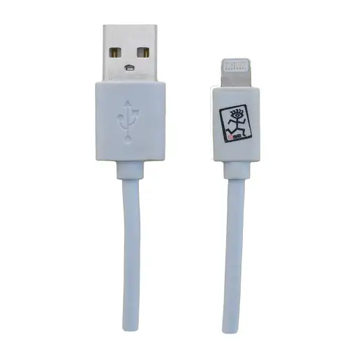 2GO 795781 cable de conector Lightning 1 m Blanco