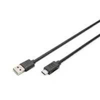 Digitus Cable de conexión USB Type-C, Type-C - A
