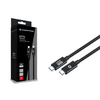 Conceptronic ETTA04B20 cable USB USB4 Gen 3x2 2 m USB C Negro
