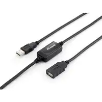 Equip 133310 cable USB USB 2.0 10 m USB A Negro