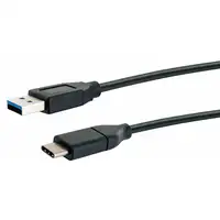 Schwaiger LK 050 C cable USB USB 3.2 Gen 2 (3.1 Gen 2) 0,5 m USB A USB C Negro