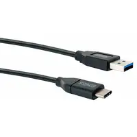 Schwaiger LK 050 C cable USB USB 3.2 Gen 2 (3.1 Gen 2) 0,5 m USB A USB C Negro