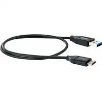 Schwaiger LK 050 C cable USB USB 3.2 Gen 2 (3.1 Gen 2) 0,5 m USB A USB C Negro
