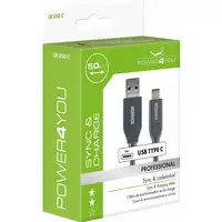 Schwaiger LK 050 C cable USB USB 3.2 Gen 2 (3.1 Gen 2) 0,5 m USB A USB C Negro