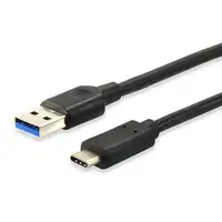 Equip 128345 Cable USB 3.2 Gen 1 C a A, M/M, 0,5 m, 5 Gbps, negro