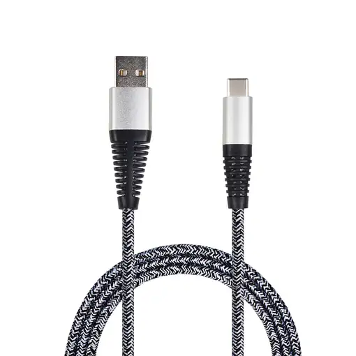 2GO 795953 cable USB USB 3.2 Gen 1 (3.1 Gen 1) 1 m USB B USB C Plata