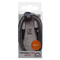 2GO 795953 cable USB USB 3.2 Gen 1 (3.1 Gen 1) 1 m USB B USB C Plata