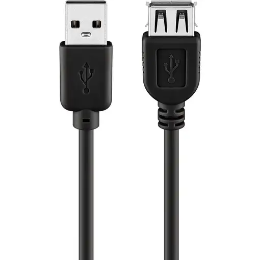 Goobay 68904 cable USB USB 2.0 3 m USB A Negro