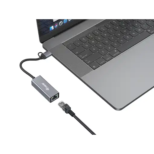 Equip Adaptador de USB-C a 2,5 Gigabit Ethernet de red (USB-C+A)