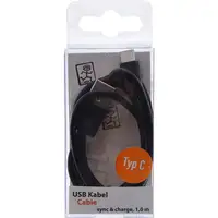 2GO 795782 cable USB USB 3.2 Gen 1 (3.1 Gen 1) 1 m USB B USB C Negro