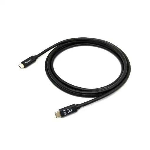 Equip 128347 Cable USB 3.2 Gen 1 C a C, M/M , 2,0m, PD 60W, 5Gbps, Negro