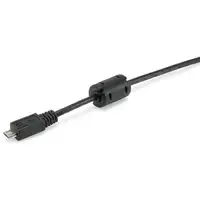 Equip 128551 Cable USB 2.0 Tipo A a Micro-B, 1,8 m , Negro