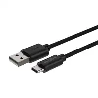 Ansmann 1700-0130 cable USB 1 m USB A USB C Negro