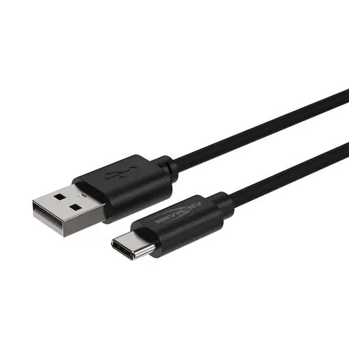 Ansmann 1700-0130 cable USB 1 m USB A USB C Negro