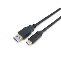Equip 128344 Cable USB 3.2 Gen 1 C a A , M/M , 2,0m, 5Gbps, Negro