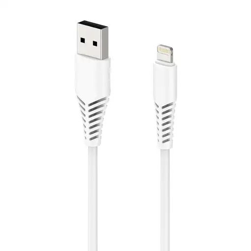2GO 797288 cable de conector Lightning 1 m Blanco