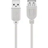 Goobay 68715 cable USB USB 2.0 1,8 m USB A Gris