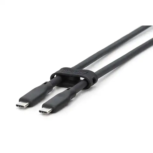 Digitus Cable USB de silicona, USB 10Gbps, 0,5m, negro
