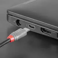 Lindy 36891 cable USB USB 2.0 1 m USB C Micro-USB B Negro, Gris