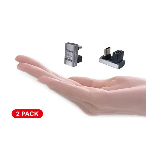 Equip Adaptador de enchufe USB 4 C a C U, 40Gbps, PD 240W , 2-Pack