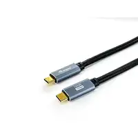 Equip 128357 Cable USB 3.2 Gen 2 C a C, M/M, 2,0m, PD100W , 4K/60Hz, 10Gbps, Negro