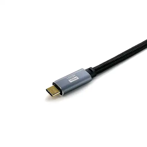 Equip 128357 Cable USB 3.2 Gen 2 C a C, M/M, 2,0m, PD100W , 4K/60Hz, 10Gbps, Negro