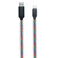 2GO 797146 cable USB 1 m USB B USB C Multicolor