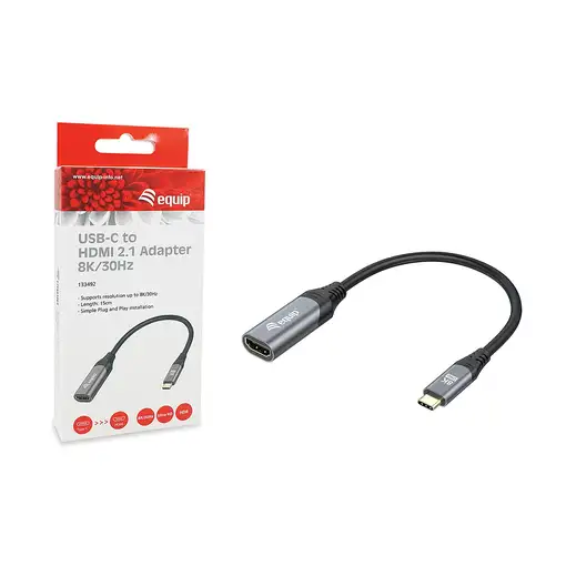 Equip Adaptador USB-C a HDMI 2.1, 8K/30Hz