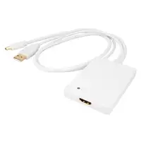 Urban Factory CBB21UF adaptador de cable de vídeo Mini DisplayPort + USB Type-A HD