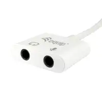 Equip Adaptador de USB-C a audio, color blanco