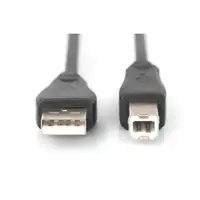 Digitus Cable de conexión USB 2.0, USB A - USB B
