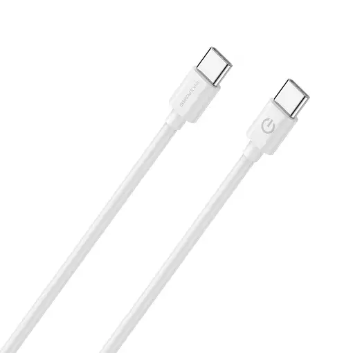 RealPower 404307 cable USB USB 2.0 2 m USB C Blanco