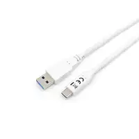 Equip 128363 Cable USB 3.2 Gen 1 C a A, M/M , 1,0m, 5Gbps, Blanco