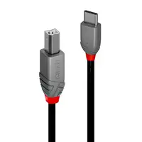 Lindy 36941 cable USB USB 2.0 1 m USB C USB B Negro