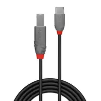 Lindy 36941 cable USB USB 2.0 1 m USB C USB B Negro